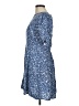 Old Navy 100% Rayon Blue Casual Dress Size M - photo 5