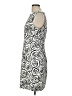 AB Studio Graphic Ivory Cocktail Dress Size 12 - photo 5