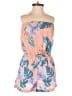 Kimchi Blue 100% Cotton Tropical Orange Romper Size S - photo 1