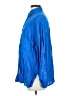 Zara Blue 3/4 Sleeve Button-Down Shirt Size S - photo 5