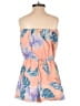 Kimchi Blue 100% Cotton Tropical Orange Romper Size S - photo 2