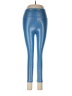 Zyia Active Metallic Blue Leggings Size 6 - 8 - photo 1