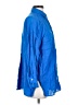 Zara Blue 3/4 Sleeve Button-Down Shirt Size S - photo 4