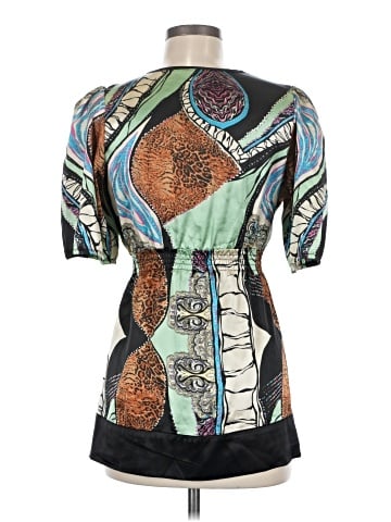 BCBGMAXAZRIA Short Sleeve Blouse (view 2)