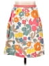 Bongo Floral Orange Casual Skirt Size 2 - photo 2