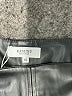 RAMISU 100% Polyurethane Black Faux Leather Skirt Size XS - photo 4