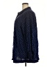 Cupio 100% Viscose Polka Dots Blue Long Sleeve Blouse Size 3X - photo 5