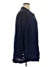 Cupio 100% Viscose Polka Dots Blue Long Sleeve Blouse Size 3X - photo 4