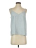 Ann Taylor LOFT 100% Polyester Blue Sleeveless Blouse Size S - photo 1
