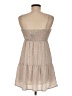 Le Lis 100% Polyester Animal Print Tan Casual Dress Size M - photo 2