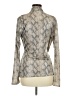 Linda Leal Gray Long Sleeve Blouse Size M - photo 2