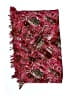 Assorted Brands 100% Silk Red silk scarf One size - photo 2