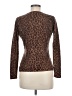 Neiman Marcus Animal Print Brown Pullover Sweater Size M - photo 2