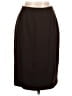 Nipon Studio Solid Brown Formal Skirt Size 12 - photo 1
