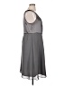 Le Bos 100% Polyester Solid Gray Cocktail Dress Size 16 - photo 4