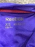 Reebok 100% Polyester Color Block Purple Athletic Shorts Size XS - photo 3