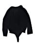 Express 100% Polyester Black Bodysuit Size XL - photo 2