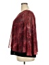 Cj Banks Red Long Sleeve Blouse Size 2X - photo 5