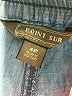 Point Sur 100% Cotton Blue Casual Pants Size 4 - photo 7