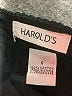 Harold's Black Long Sleeve Blouse Size S - photo 7