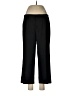 Banana Republic Solid Black Wool Pants Size 8 - photo 1