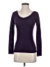 Derek Heart Purple Long Sleeve Top Size S - photo 1