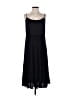 Vince. Solid Black Casual Dress Size S - photo 1