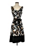 AGB Graphic Black Cocktail Dress Size 4 - photo 1