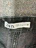 Zara Black Denim Shorts Size 4 - photo 3
