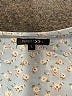 Papermoon 100% Polyester Blue Sleeveless Top Size L - photo 7