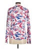 Columbia 100% Polyester Ivory Long Sleeve Polo Size M - photo 2