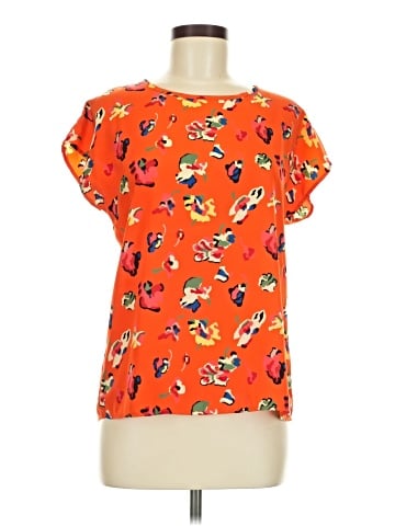 Blue Rain Short Sleeve Blouse (view 1)