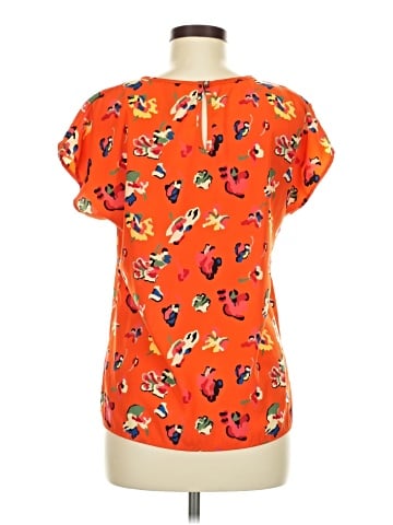 Blue Rain Short Sleeve Blouse (view 2)