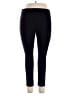 White House Black Market Solid Black Active Pants Size 14 - photo 1