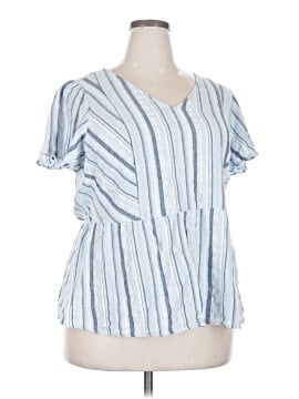 Lane Bryant Short Sleeve Blouse