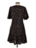 BCBGeneration 100% Polyester Floral Black Casual Dress Size 2 - photo 2