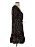BCBGeneration 100% Polyester Floral Black Casual Dress Size 2 - photo 4