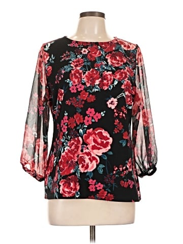 Elle 3/4 Sleeve Blouse (view 1)