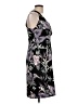 Connected Apparel Print Black Cocktail Dress Size 12 - photo 4