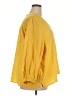 Old Navy Yellow 3/4 Sleeve Blouse Size XXL - photo 4