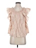 MNG Pink Sleeveless Blouse Size 4 - photo 1