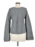 Joie Metallic Gray Pullover Sweater Size M - photo 2