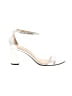 275 Central White Sandals Size 9 1/2 - photo 1