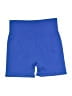 OQQ Solid Blue Athletic Shorts Size L - photo 1