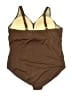 Susan Graver Solid Brown One Piece Swimsuit Size 28 - photo 2
