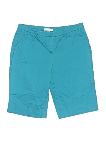 New York & Company Khaki Shorts (view 1)