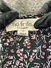No Frills 100% Polyester Black 3/4 Sleeve Blouse Size M - photo 7