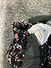 No Frills 100% Polyester Black 3/4 Sleeve Blouse Size M - photo 8