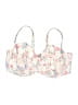 Adore Me Floral Ivory White Swimsuit Top Size 38g - photo 1