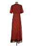 Sézane Paisley Red Casual Dress Size EU (FR) 36 / US 4 - photo 2
